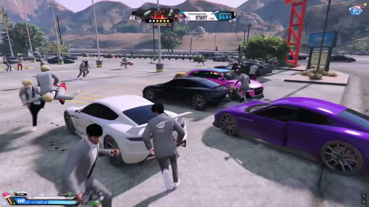 โตมาในยุคที่ทุกคนเรียกโปรว่า CMD | SKY CITY | Fivem Montage | Artee JPround #Realsense